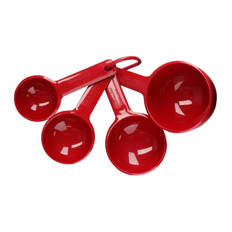 KitchenAid Messbecher Empire Rot (4 Stück) Bestpreis