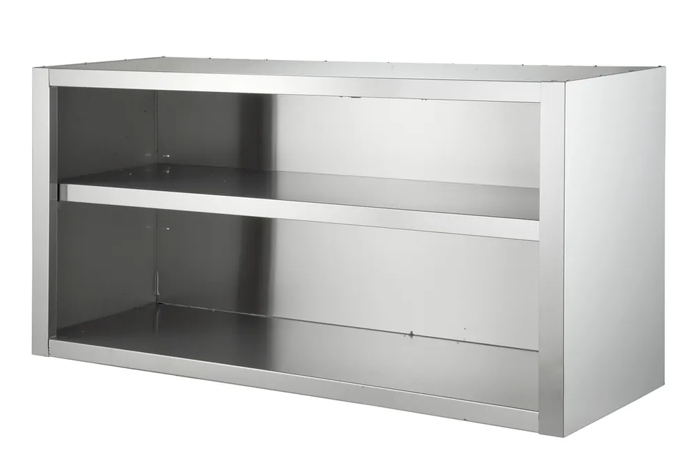 Edelstahl-Hängeschrank - 1 Zwischenboden - Selbstmontage - 1000x400x650mm Beliebt