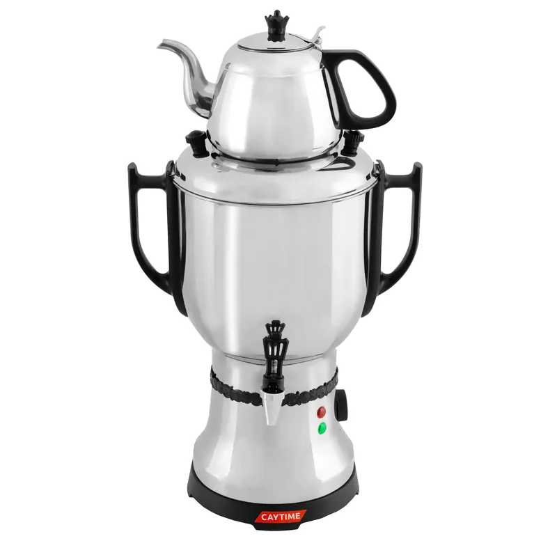 Caytime Samowar Semaver Teeautomat mit Teekanne Must-Have