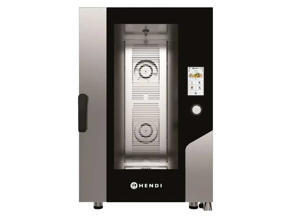 Konvektions-Dampfgarer – Touch 11 x GN 1/1 - elektrisch - mit direktem Dampfgarer und Touchscreen-Steuerung Markenware
