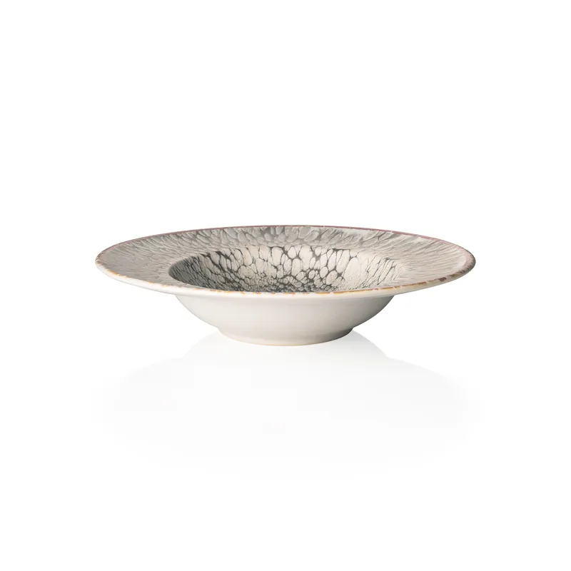 Neue Ware Pastateller Set ROCKZZERO, Ø 27 cm, iris, Set á 4 Stück, Steinzeug