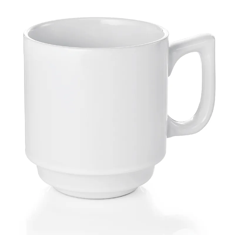 Billig Becher Set, Ø 8 cm, 250 ml, Set á 6 Stück, Porzellan