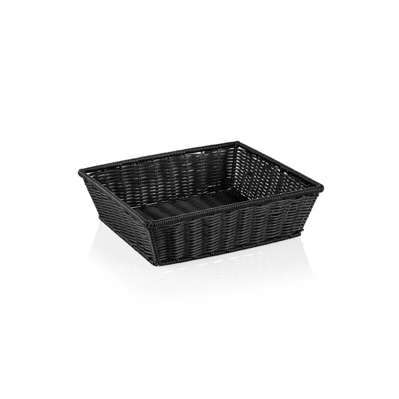 Neue Kollektion GN Korb 2/3 WEAVER PRO GN Körbe, schwarz, Polypropylen, Chromnickelstahl 18/10