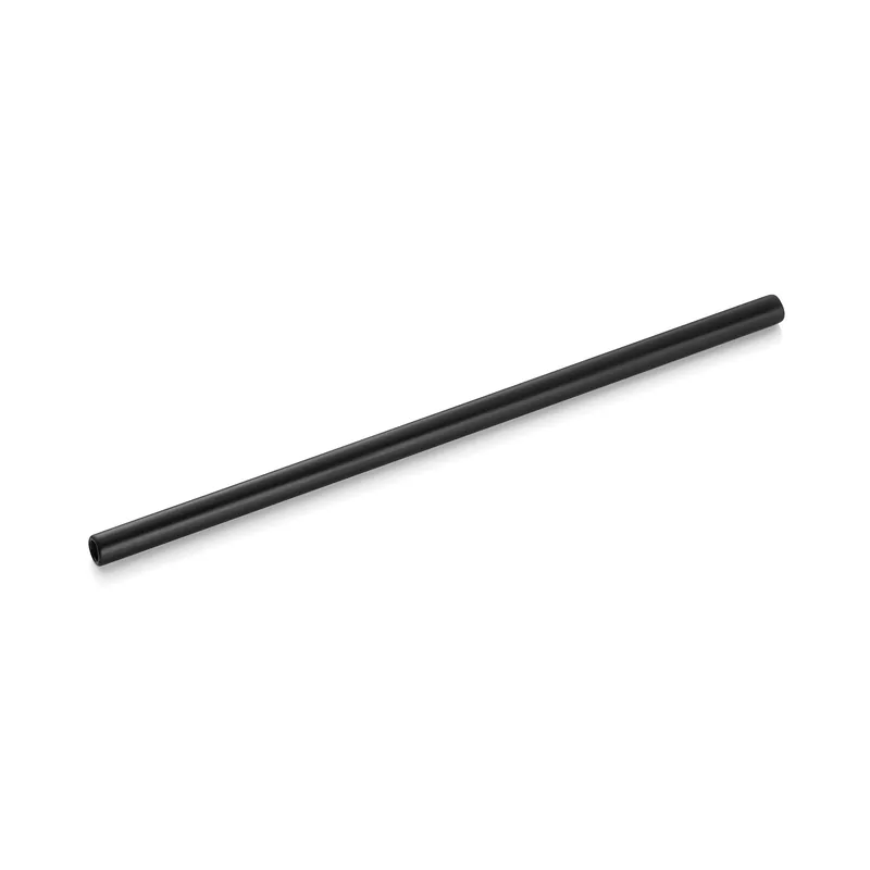 Top-Preis Glastrinkhalm mit Bürste Set NOCTURN, 20 cm, Ø 8 mm, schwarz, Set á 50 Stück, Glas
