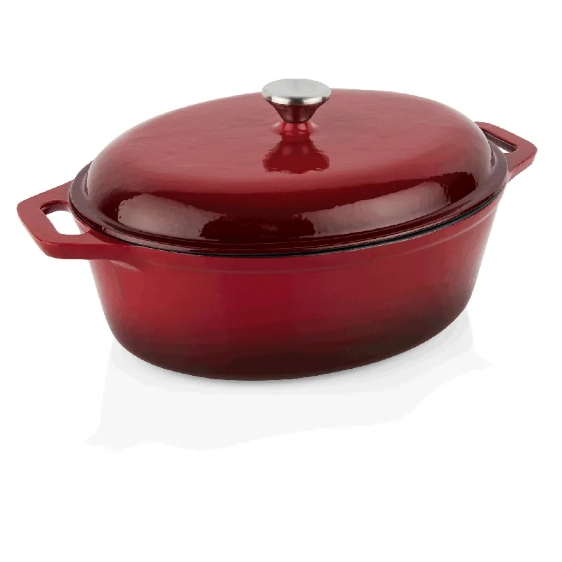 Mega-Angebot Bräter, 29 x 21 x 10,5 cm, rot, emailliert