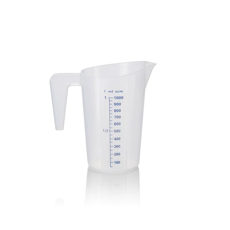 Messbecher, Ø 13 cm, 1 ltr., mit 50 ml Skalierung, Polypropylen Preis Gesenkt
