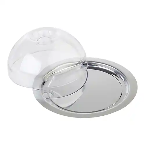 Neue Kollektion Servierplatte mit Abdeckhaube Ø22cm