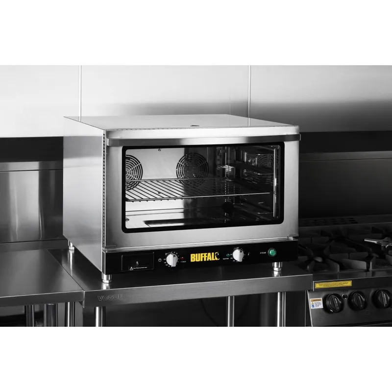 Neue Ware Buffalo Bäckerei Umluftofen Mit Dampf 100Ltr Drei-Phasen
