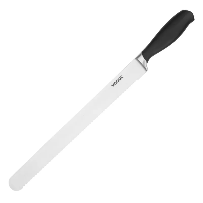 Vogue Soft Grip Gezahntes Schneidemesser 30cm Markenware