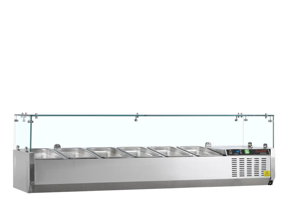 G-Line by TEFCOLD Kühlvitrine GN1/4 - GVC33-140 Top-Angebot