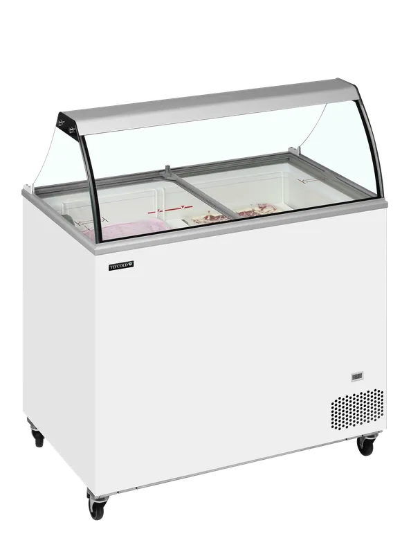 Top-Seller TEFCOLD Speiseeisvitrine - IC301SC+SO