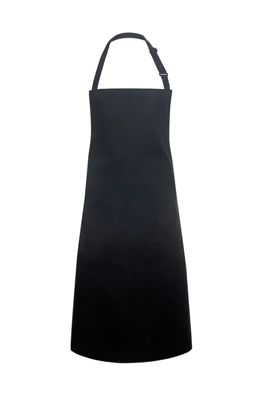 Neue Kollektion Latzschürze Basic mit Schnalle - Schwarz