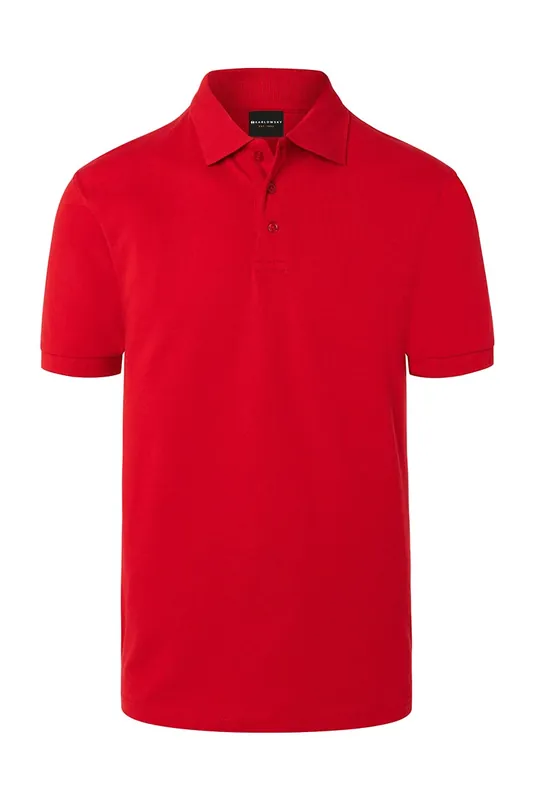 Preisreduziert Herren Workwear Poloshirt Basic - Rot - L