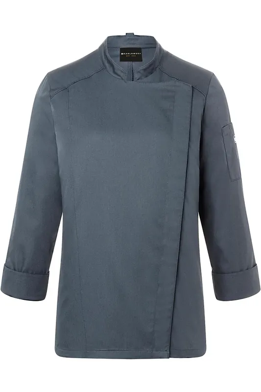 Damenkochjacke Naomi - Anthrazit - 34 Online Kaufen