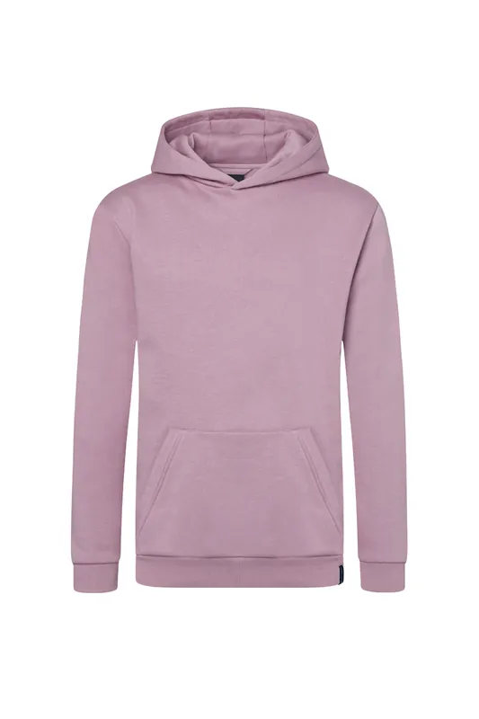 Direktkauf Herren Workwear Sweat Hoodie Soft-Face, aus nachhaltigem Material - Dunkelrosa - L