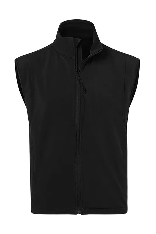 Begrenztes Angebot Herren Softshellweste Classic - Schwarz - XL