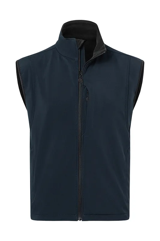 Herren Softshellweste Classic - Marine - L Markenprodukt