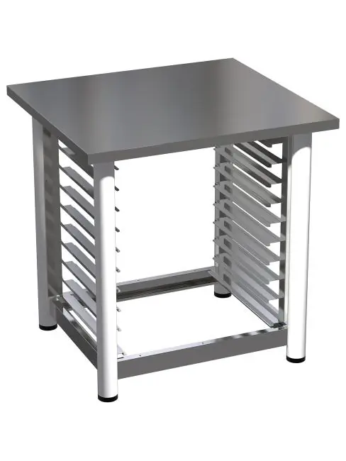 Fahrgestell - Edelstahl - H 85 x B 77 x T 84 CM - Saro - 455-4010 Sichere Zahlung