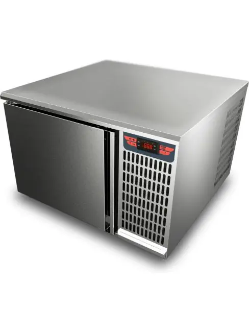 Ausverkauf Schock Gefrierschrank - 3x 2/3 GN - Digitale Temperaturkontrolle - Edelstahl - 30 Liter - 230V - H 42 x B 66 x T 64 CM - Saro - 455-1495