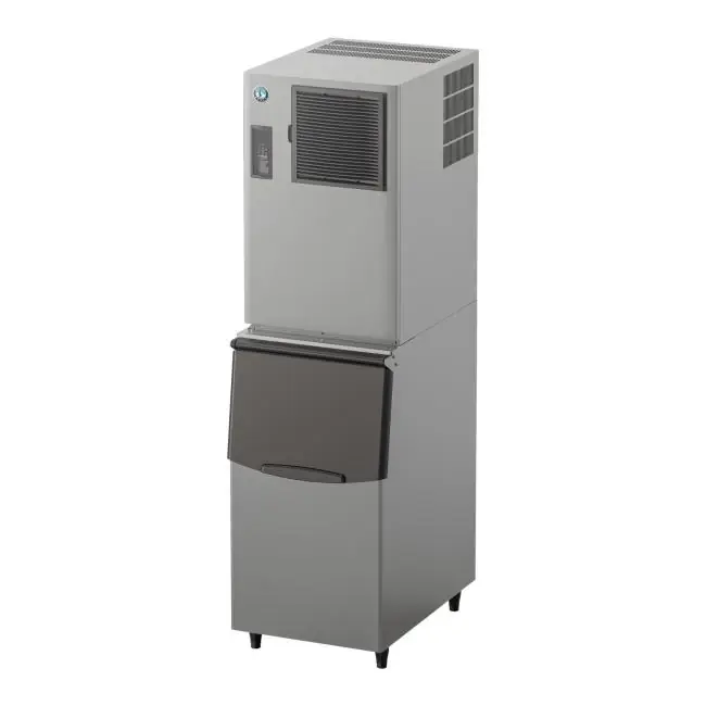 Direktkauf Eiswürfelmaschine - Luftgekühlt - 210KG / 24H - Eiswürfel Größe L - Edelstahl - Hoshizaki