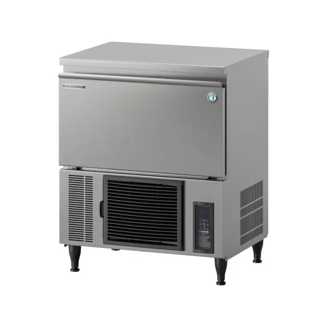 Preisreduziert Eiswürfelmaschine - Luftgekühlt - 47KG / 24H - 15 KG Bunker - Eiswürfel Größe L - Edelstahl - Hoshizaki