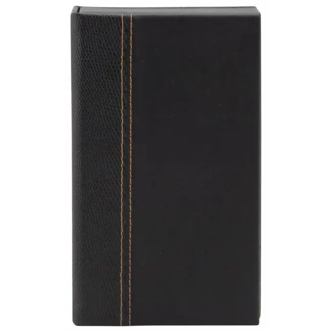 Jetzt Bestellen Kontoinhaber - Mit Deckel - Schwarz - Holz/Leder - H 18 x B 11 CM - Securit