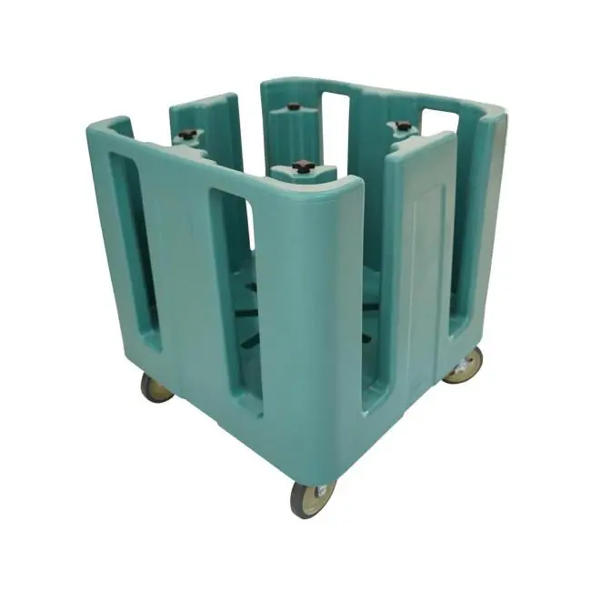 Tellerwagen - Blau - Polyethylen - Cambro Preiswert