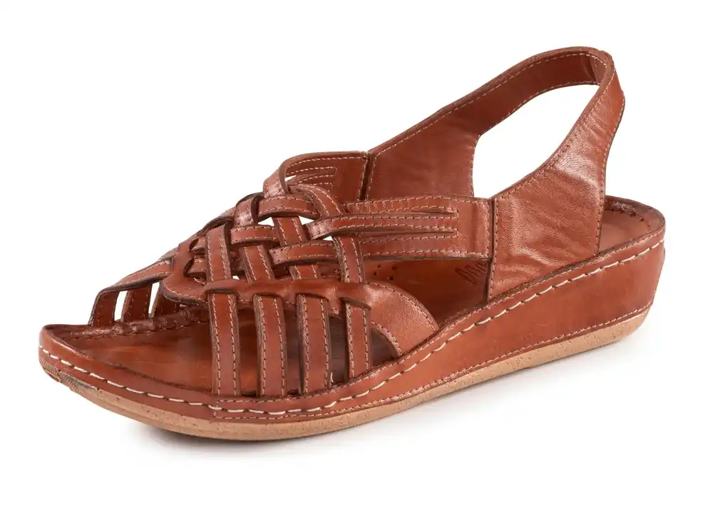 Gemini, schicke Damen-Sandalen, Weite G, mit Gummizug Begrenztes Angebot
