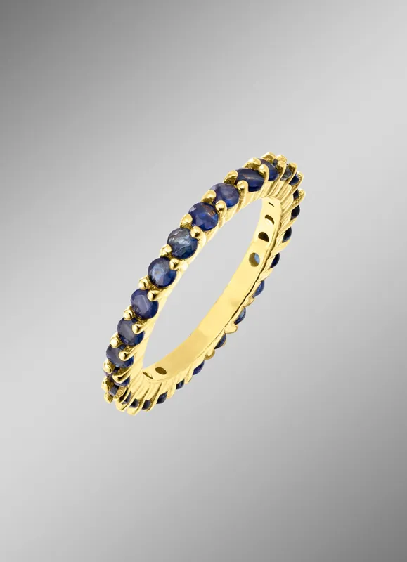 Top-Preis Edler Memoire-Ring mit Safir