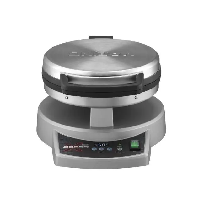 Kreppmaschine - Silber - Stahl - Waring Neu Im Sortiment