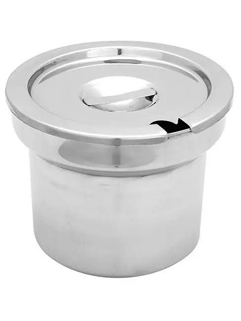 Letzte Chance Bain Marie Topf - H 20.8 CM - 3 KG - Ø21.6 CM - Edelstahl - 4.5 Liter - 861110
