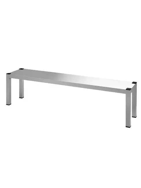 Aufsatzbord - Edelstahl - 1 Ebene - H 35 x 140 x 30 cm - zerlegbar - G-Line Billig