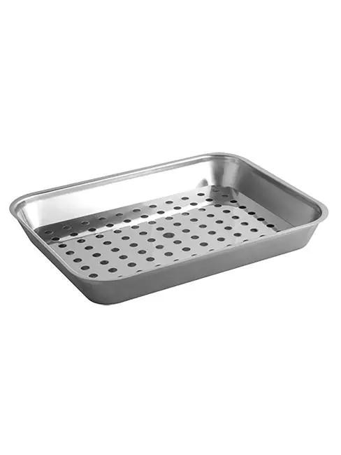 Fleisch-/Trockenschale - H 5,5 x 41 x 31 CM - 1,28 KG - Edelstahl 18/08 - 953602 Bestseller
