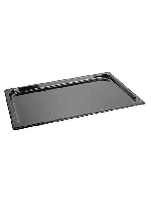 Auflaufform - 1/1 GN - 2,5 Liter - H 2 x 53 x 32,5 CM - Emailliert - Caterchef - 953713 Top-Preis