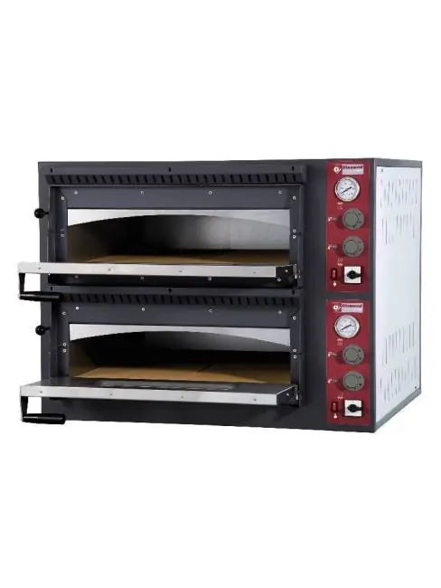 Pizzaofen - 2 x 6 Pizzen - Ø35 CM - Diamant - EFP/66R-M Garantierte Lieferung