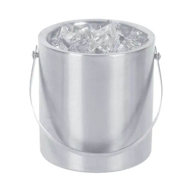 Nur Für Kurze Zeit Eiskübel - Doppelwandig - 1,8 Liter - Edelstahl - Ø 15 x H 17,9 CM - G-Line