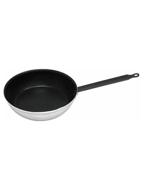 Bratpfanne - Teflon - 2,6 Liter - Aluminium - Ø 24 x H 6,5 CM - G-Line Direktkauf