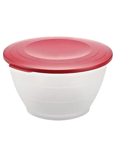 Bratschüssel - H 14,7 CM - 0,281 KG - Ø26 CM - Polypropylen - Rot - 4,4 Liter - Westmark - 016112 Geprüft