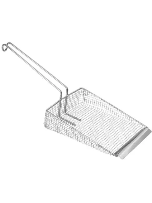 Pommes-Schaufel – 15 cm langer Drahtgriff – Edelstahl – Hendi – 642504 Letzte Chance