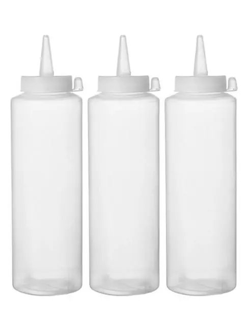 Spenderflasche – Transparent – 0,7 l – 3er-Set – Hendi – 557952 Rabatt