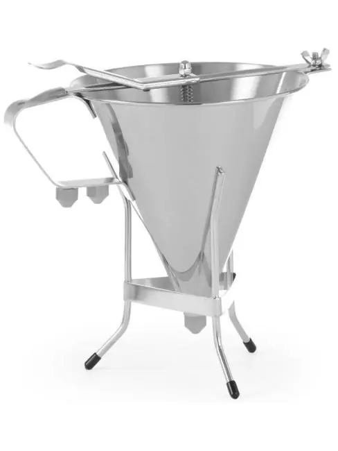 Fondanttrichter – 1,5 Liter – Edelstahl – Küchenlinie – Hendi – 551813 Versand Am Gleichen Tag