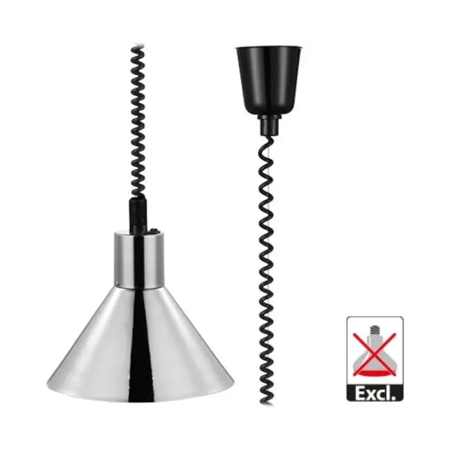 Wärmelampe - Ø23 cm - Chrom - Caterchef - 688043 Markenware
