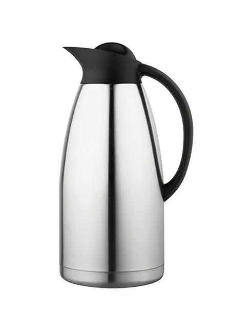 Top-Angebot Isolierkanne - H 32 CM - 1,08 KG - Edelstahl 18/10 - Schwarz - 3 Liter - 595008