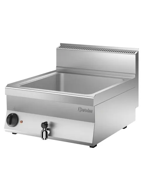 Versand Am Gleichen Tag Bain-Marie - 1/1 GN + 2 x 1/4 GN - Bartscher - 115112