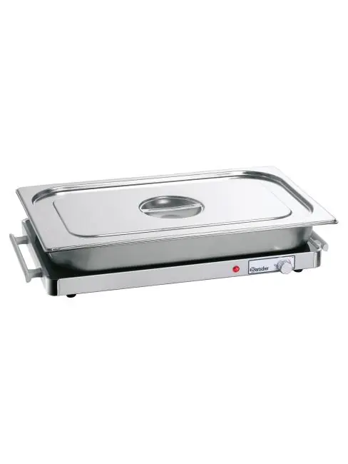 Bestpreis Warmhalteplatte - 1/1 GN - Bartscher - 114356