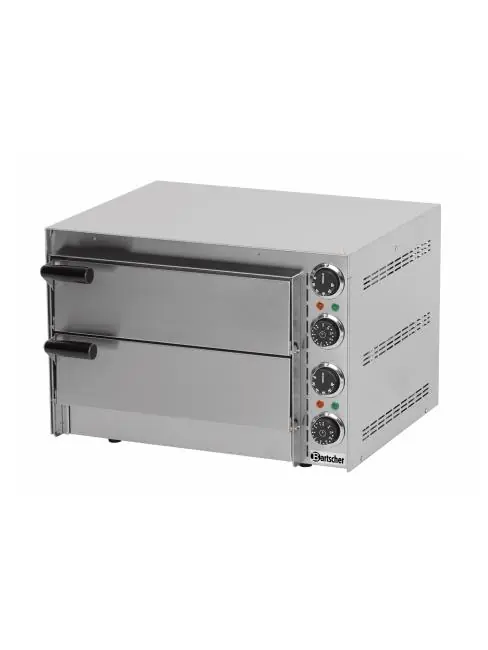 Neue Kollektion Pizzaofen - 2 x Ø35 cm - H 38 x 54,5 x 50 cm - Bartscher - 203500