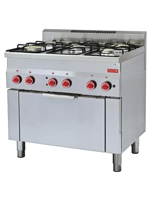 600 Gasherd 60/90 CFGE - GN014 - Gastro M. Heißes Angebot