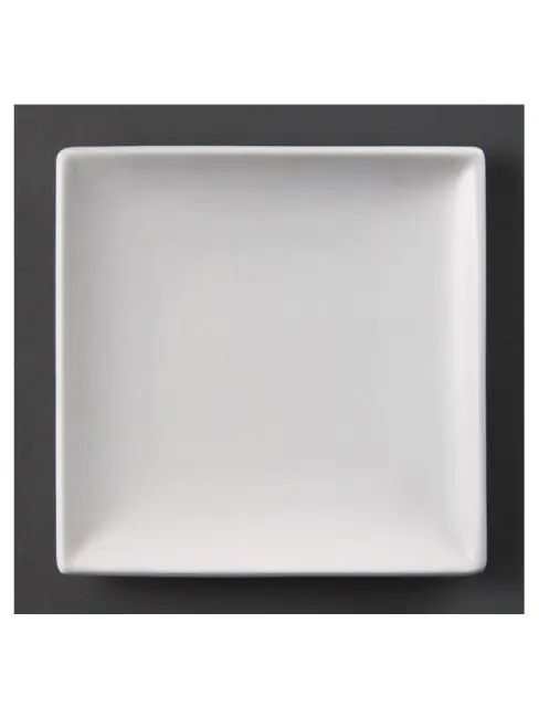 Olympia Whiteware Quadratische Teller 18 cm - U154 Billig