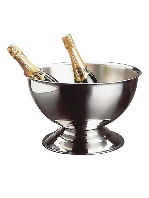 Champagner-Schale aus Edelstahl - U217 Echt