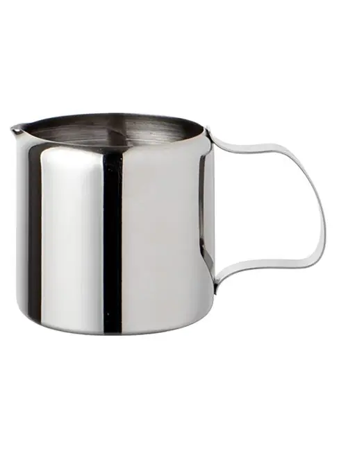Ausverkauf Sahnekännchen - H 6 CM - 0,06 KG - Ø6 CM - Edelstahl - 0,14 Liter - 861017